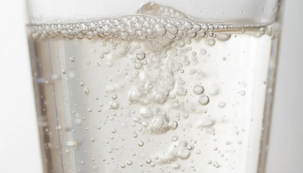Fine carbonation in water kefir